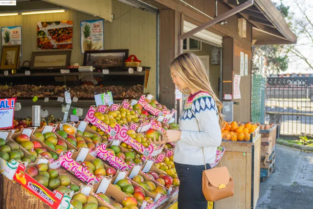 a front view of a house with outdoor seating