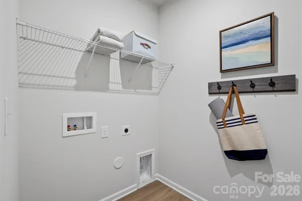 a view of hallway with tap