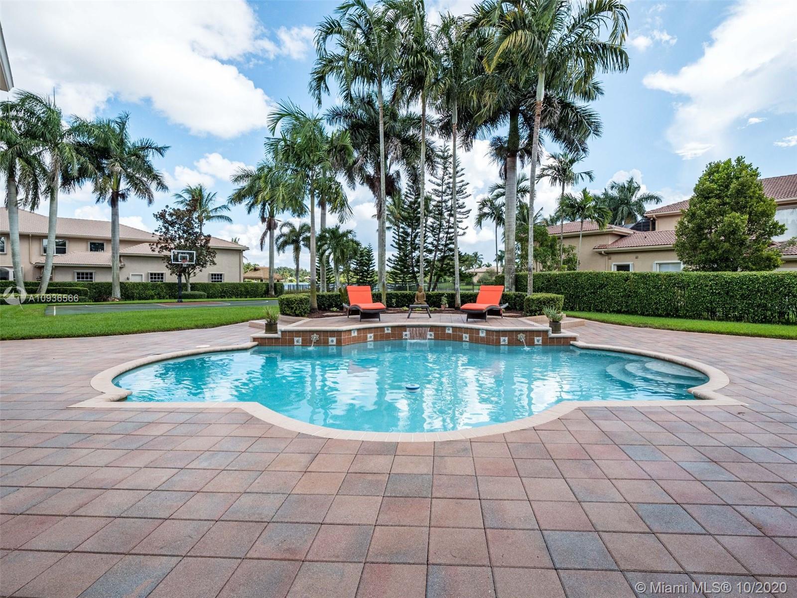 10477 Laurel Road Davie, FL 33328 - Photo 32 of 35 Beautiful pool area with Zen Garden...wonderful outdoor area for entertaining...