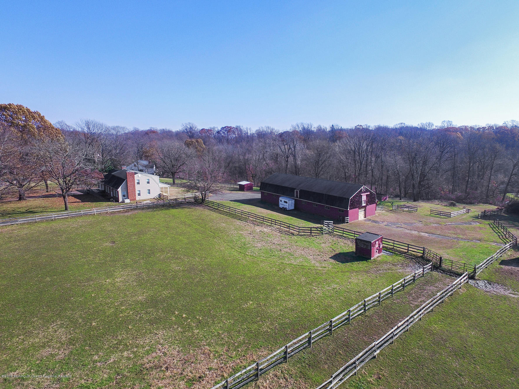 250 Newman Springs Road Colts Neck, NJ 07722 - Photo 32 of 43 a view of a two chairs in the backyard