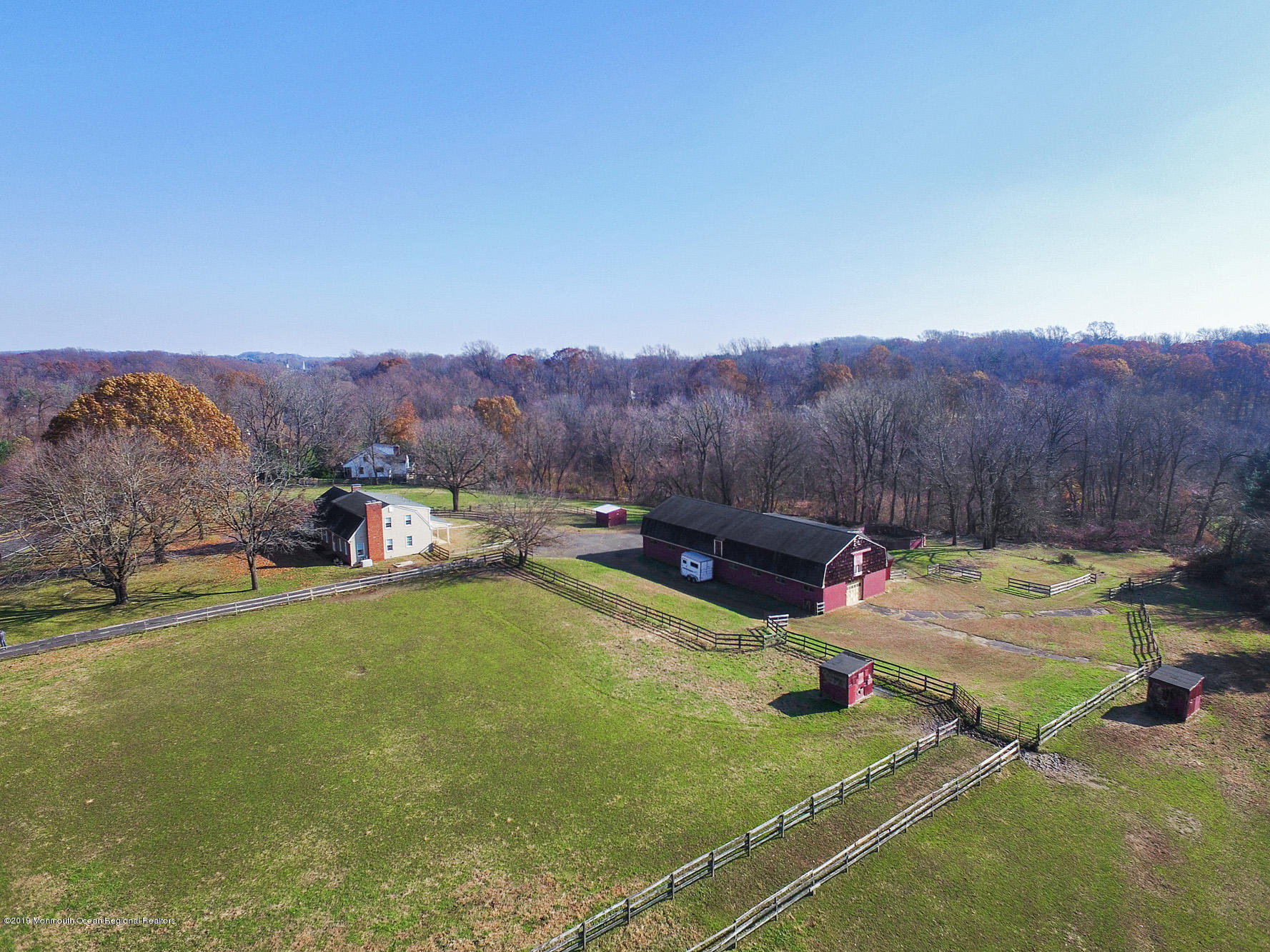 250 Newman Springs Road Colts Neck, NJ 07722 - Photo 33 of 43 a view of a house with yard and mountain view