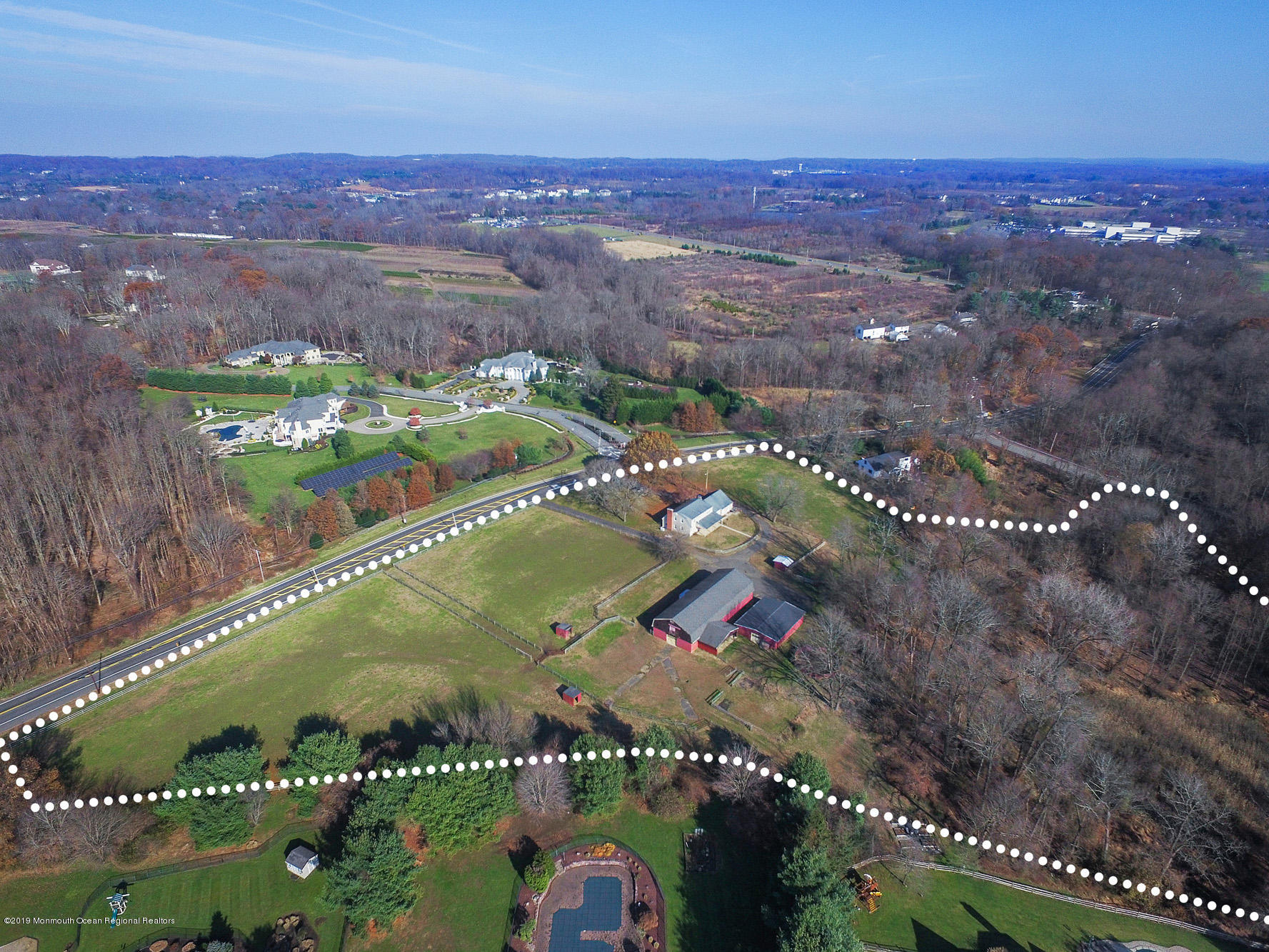 250 Newman Springs Road Colts Neck, NJ 07722 - Photo 43 of 43 an aerial view of a city