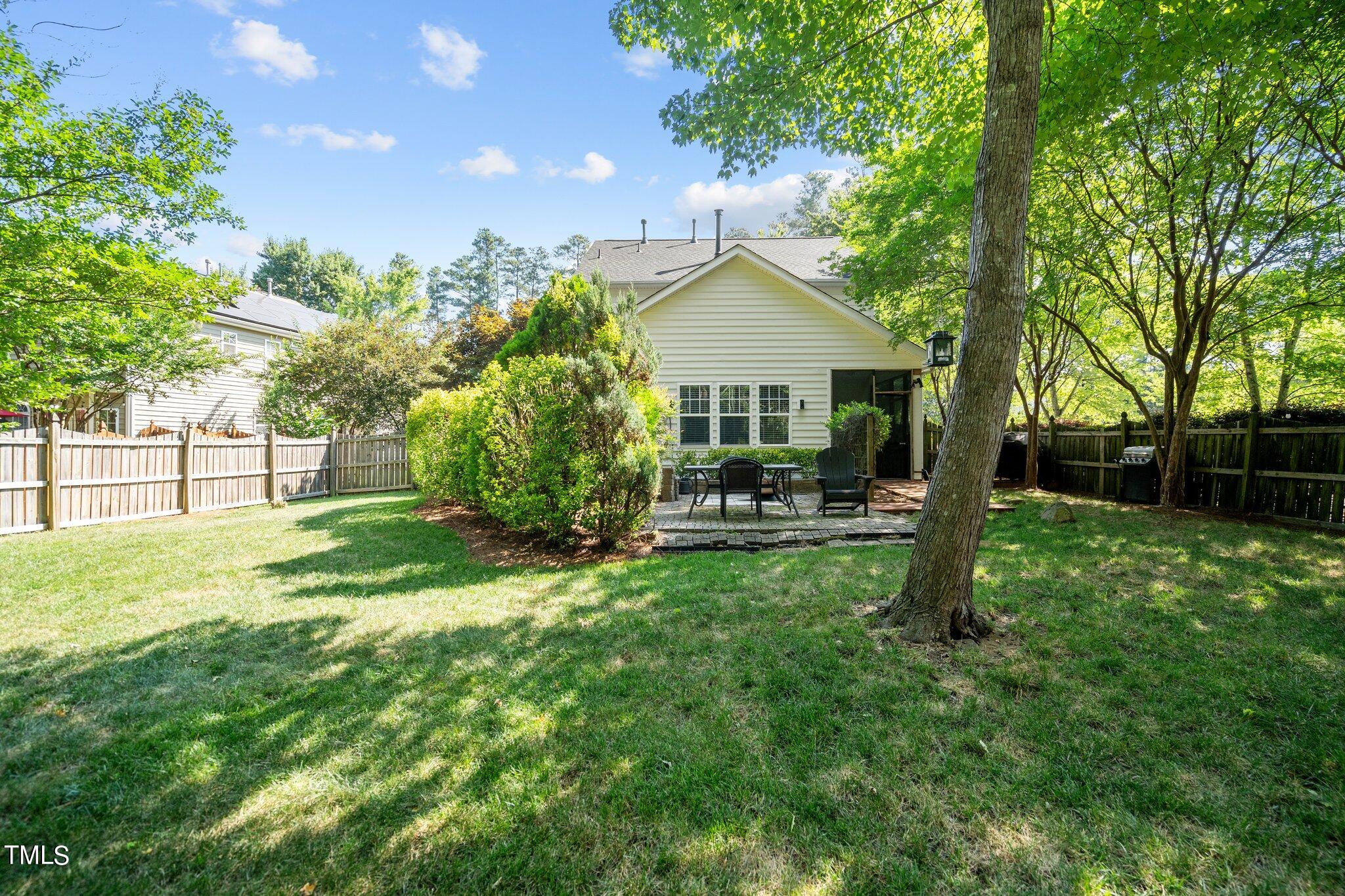 5016 Paperbark Court Durham, NC 27713 - Photo 27 of 35 a view of a house with a yard and sitting area