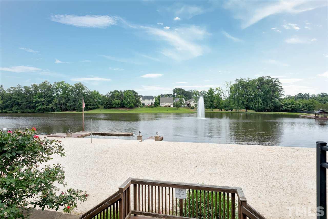 2408 Memory Ridge Drive Raleigh, NC 27606 - Photo 27 of 30 a view of a lake from a balcony
