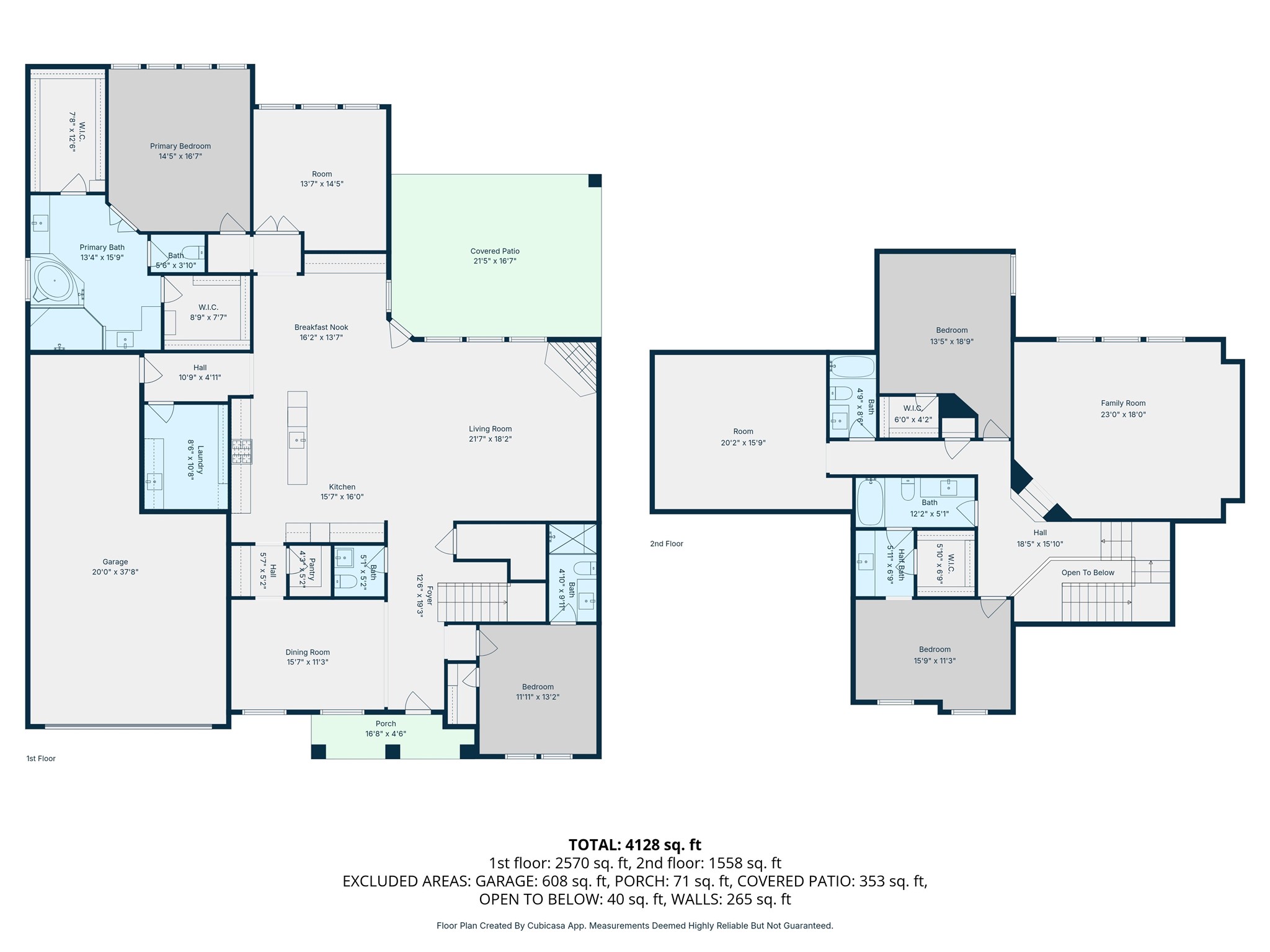 18731 Spellman Ridge Drive Tomball, TX 77377 - Photo 50 of 50 Floor Plan.