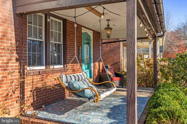 a view of outdoor seating area