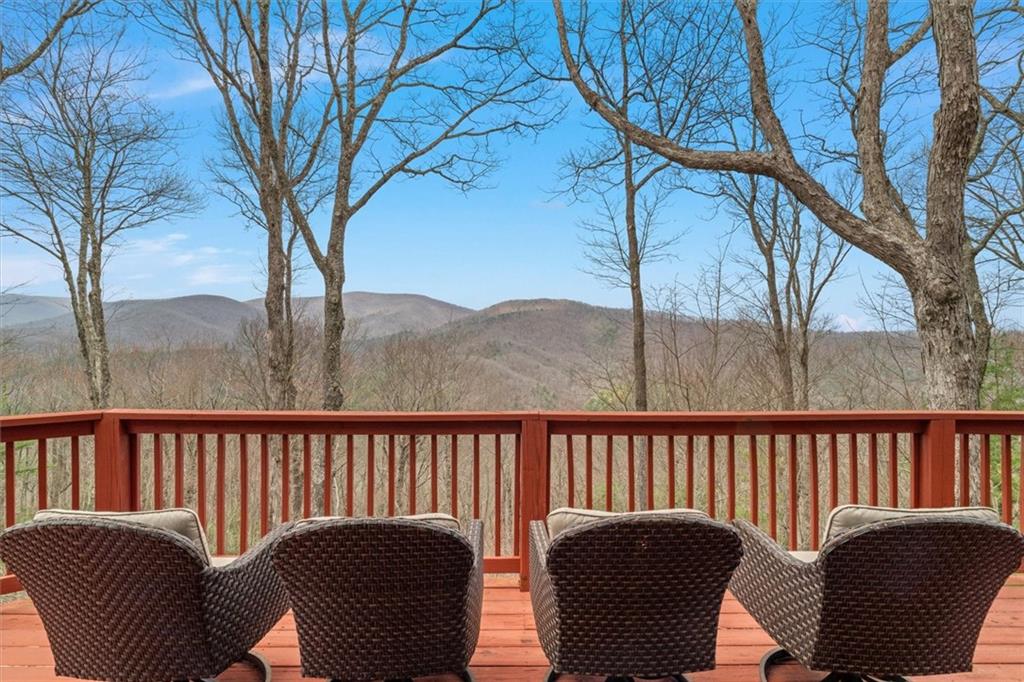 881 Fox Mountain Road Cherry Log, GA 30522 - Photo 13 of 65 a view of a chairs in the roof deck