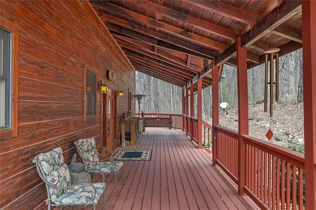 881 Fox Mountain Road Cherry Log, GA 30522 - Photo 16 of 65 a view of outdoor space with wooden floor