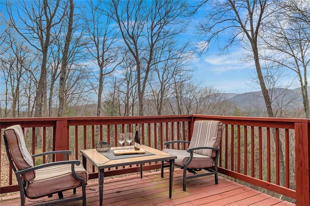 881 Fox Mountain Road Cherry Log, GA 30522 - Photo 30 of 65 a view of a two chairs on the roof deck