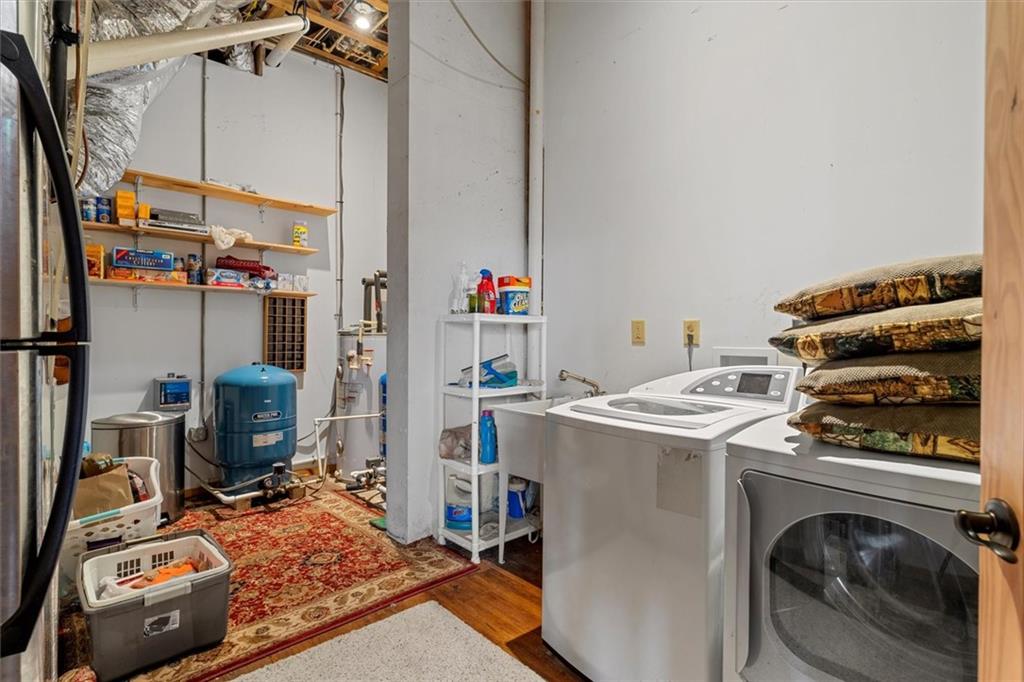 881 Fox Mountain Road Cherry Log, GA 30522 - Photo 61 of 65 a utility room with dryer and washer