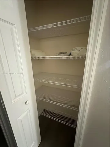 a close view of washer and dryer