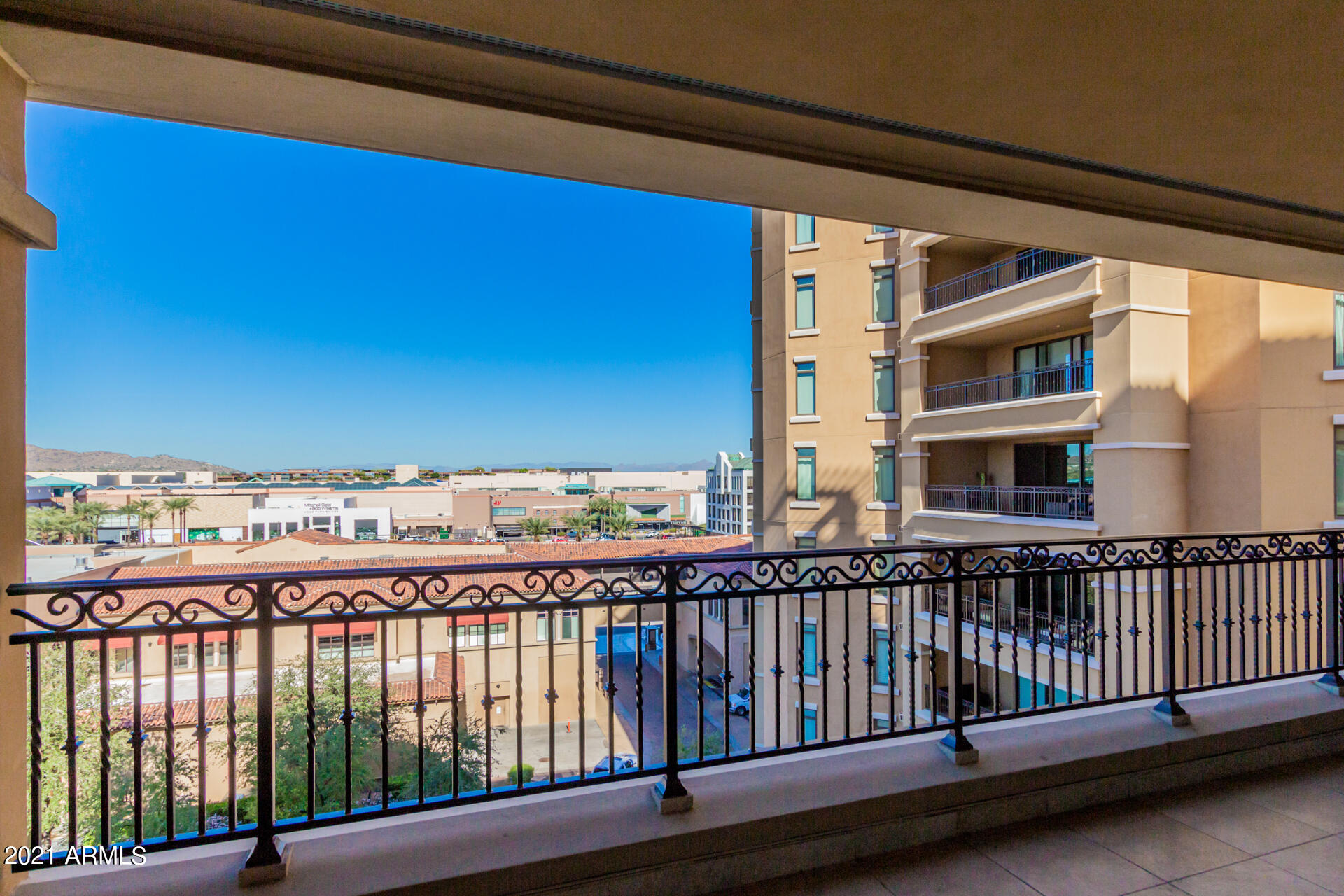 7175 East Camelback Road, Unit 707 Scottsdale, AZ 85251 - Photo 20 of 31 a balcony view with city view