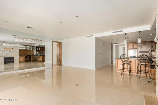 a view of a living room