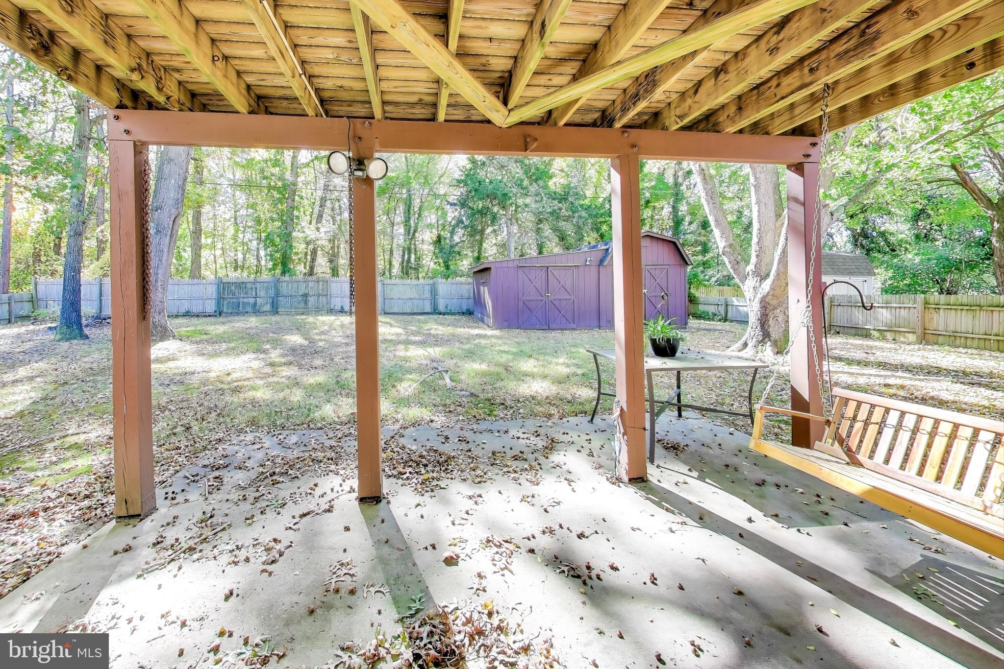 119 Jefferson Road Waldorf, MD 20602 - Photo 35 of 44 a view of a porch with a backyard