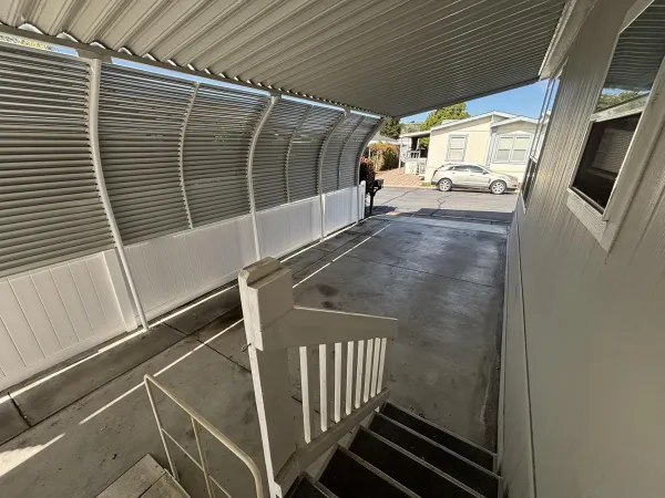 a view of car garage