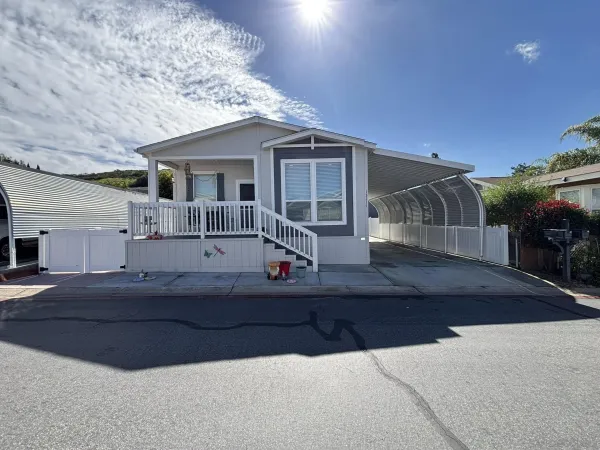 a house view with a outdoor space