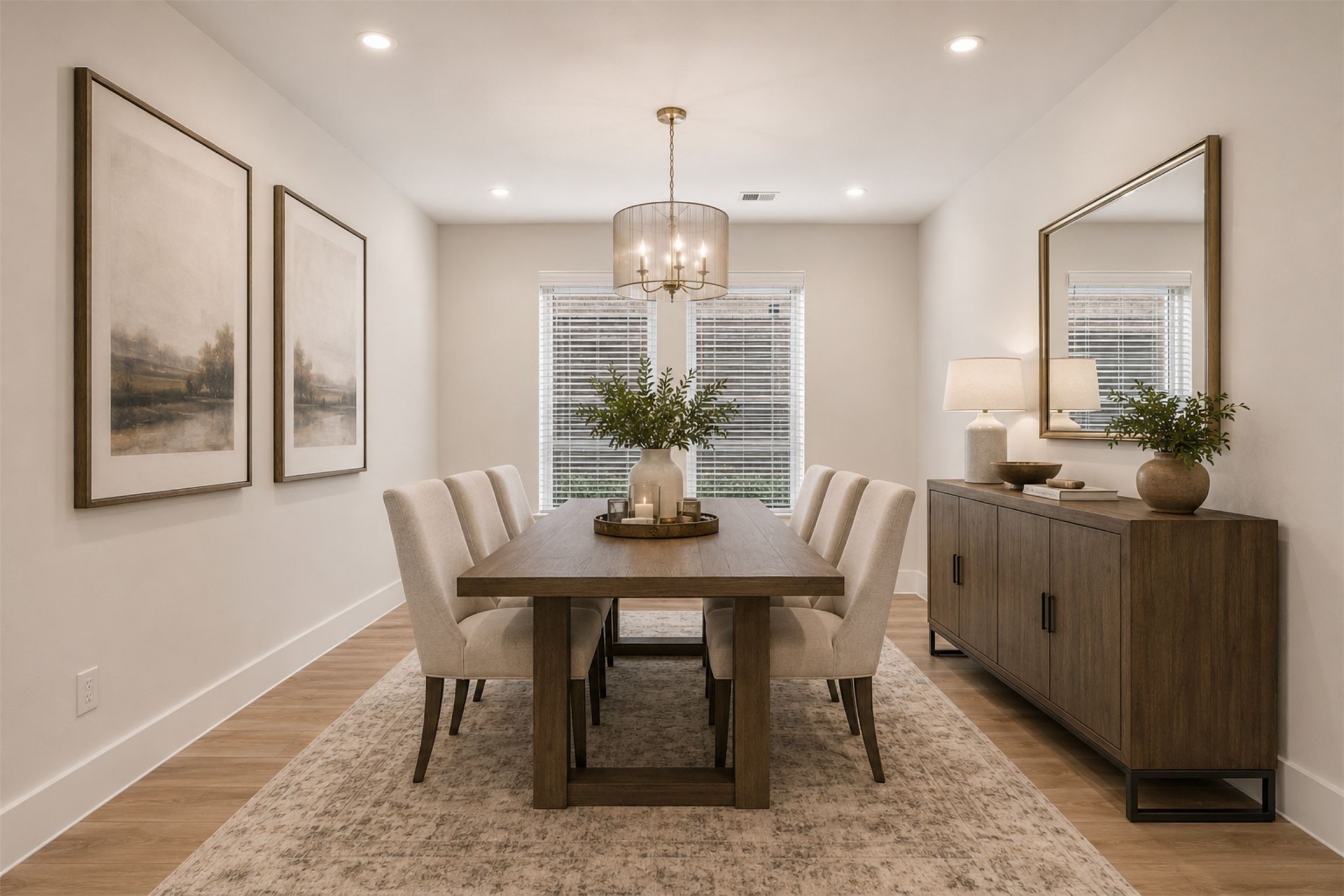 26422 Red Cliff Ridge Katy, TX 77494 - Photo 5 of 40 Virtually Staged Formal dining room