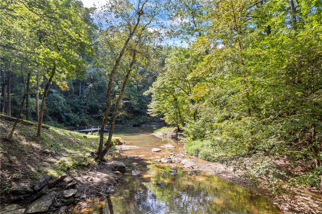 120 Edgewater Drive Fair Play, SC 29643 - Photo 13 of 50 view from bottom of waterfall