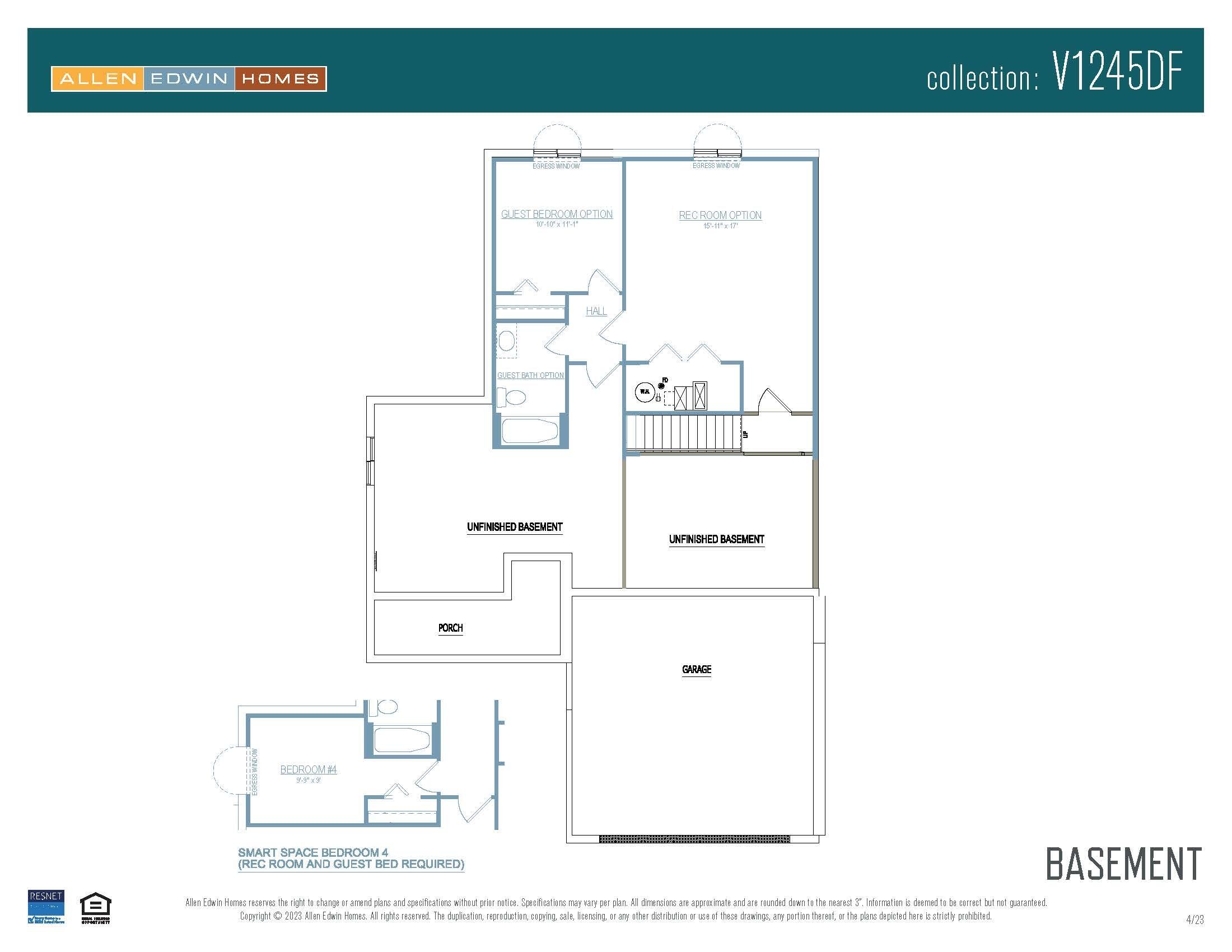 497 McKinley Three Rivers, MI 49093 - Photo 18 of 18 V1245DF_Meadows of Three Rivers Basement