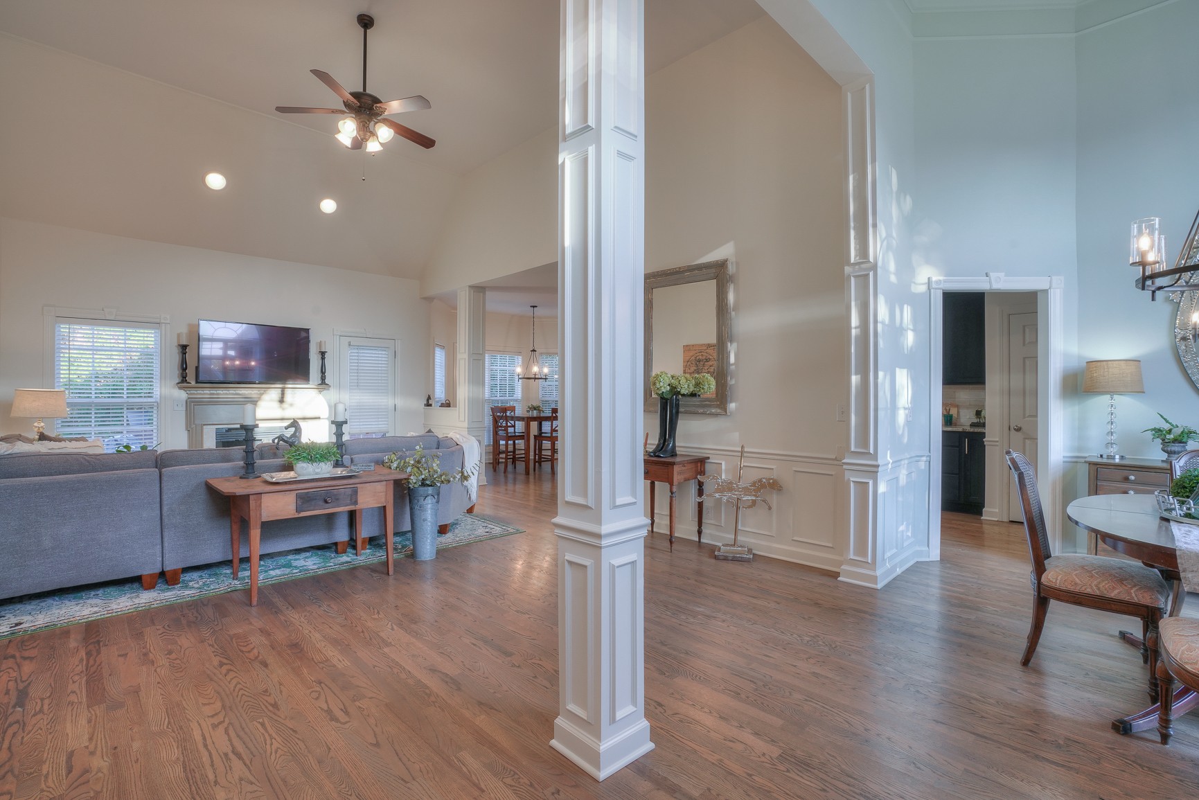 1211 Marathon Drive Murfreesboro, TN 37129 - Photo 12 of 37 a view of a dining room with furniture window and wooden floor