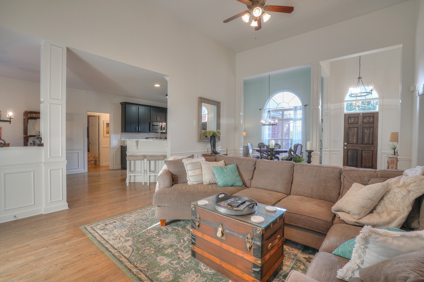 1211 Marathon Drive Murfreesboro, TN 37129 - Photo 15 of 37 a living room with furniture and a chandelier