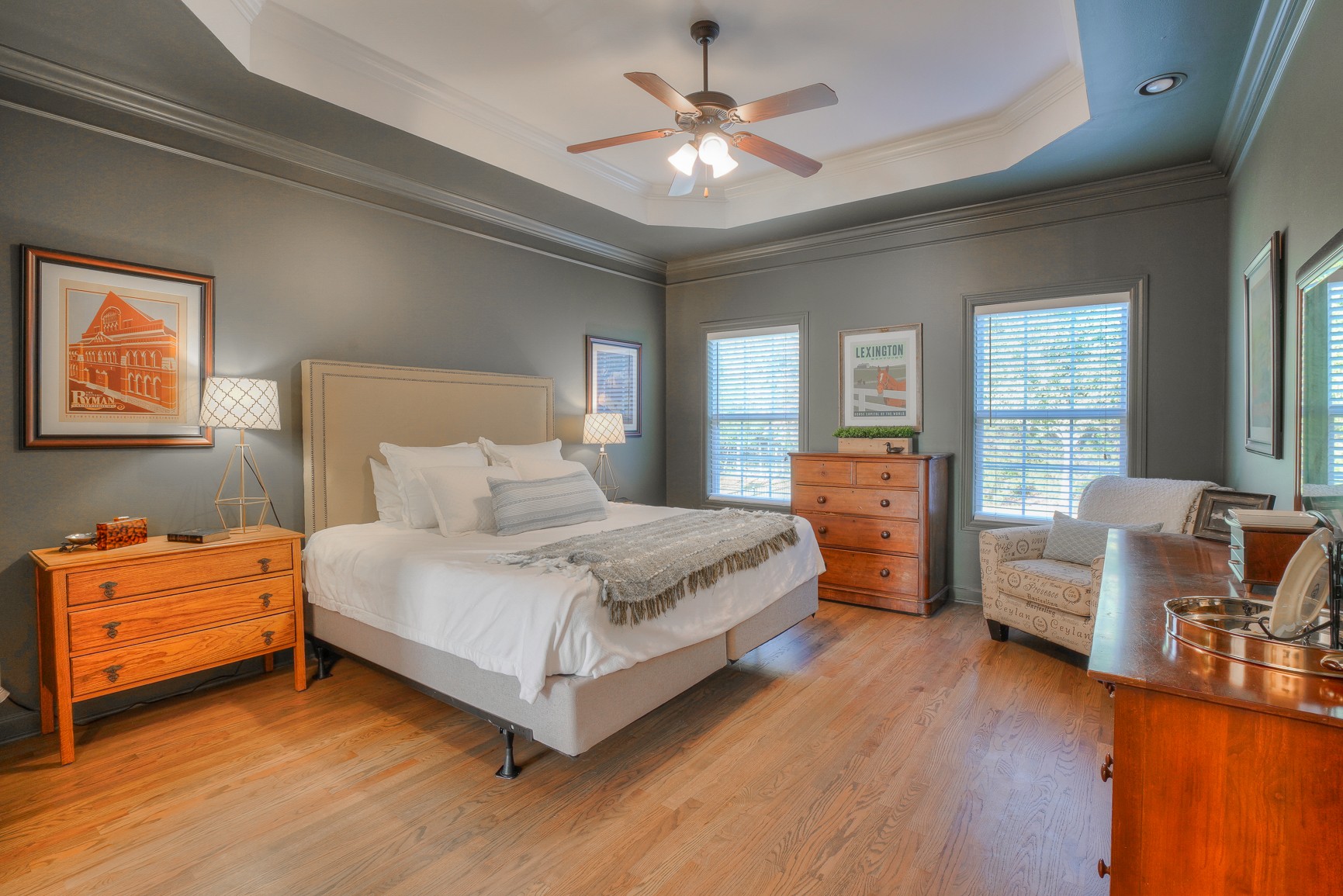 1211 Marathon Drive Murfreesboro, TN 37129 - Photo 23 of 37 a spacious bedroom with a bed and wooden floor
