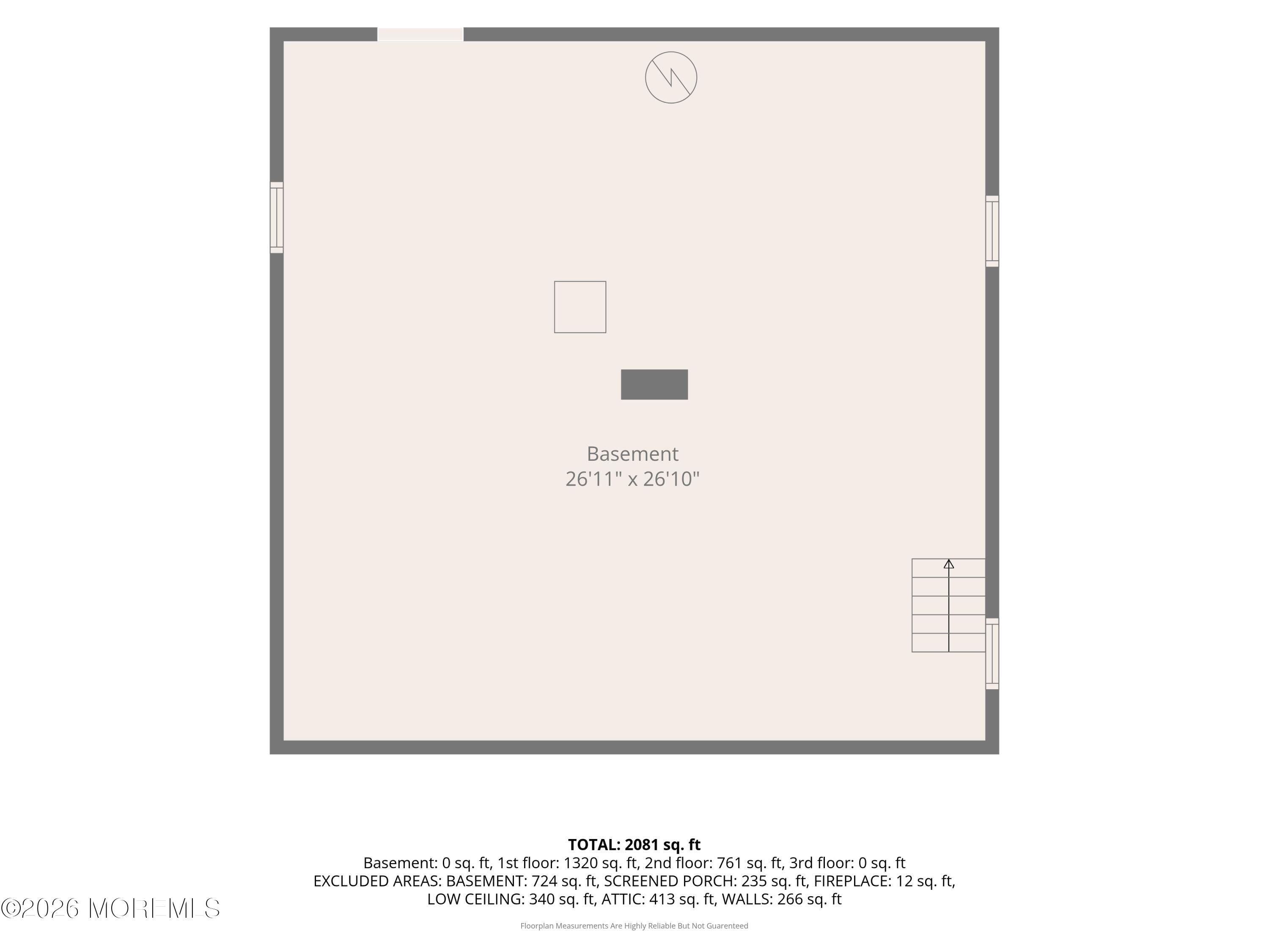 175 Broad Street, Unit 2 Manasquan, NJ 08736 - Photo 70 of 72 Floorplan Basement