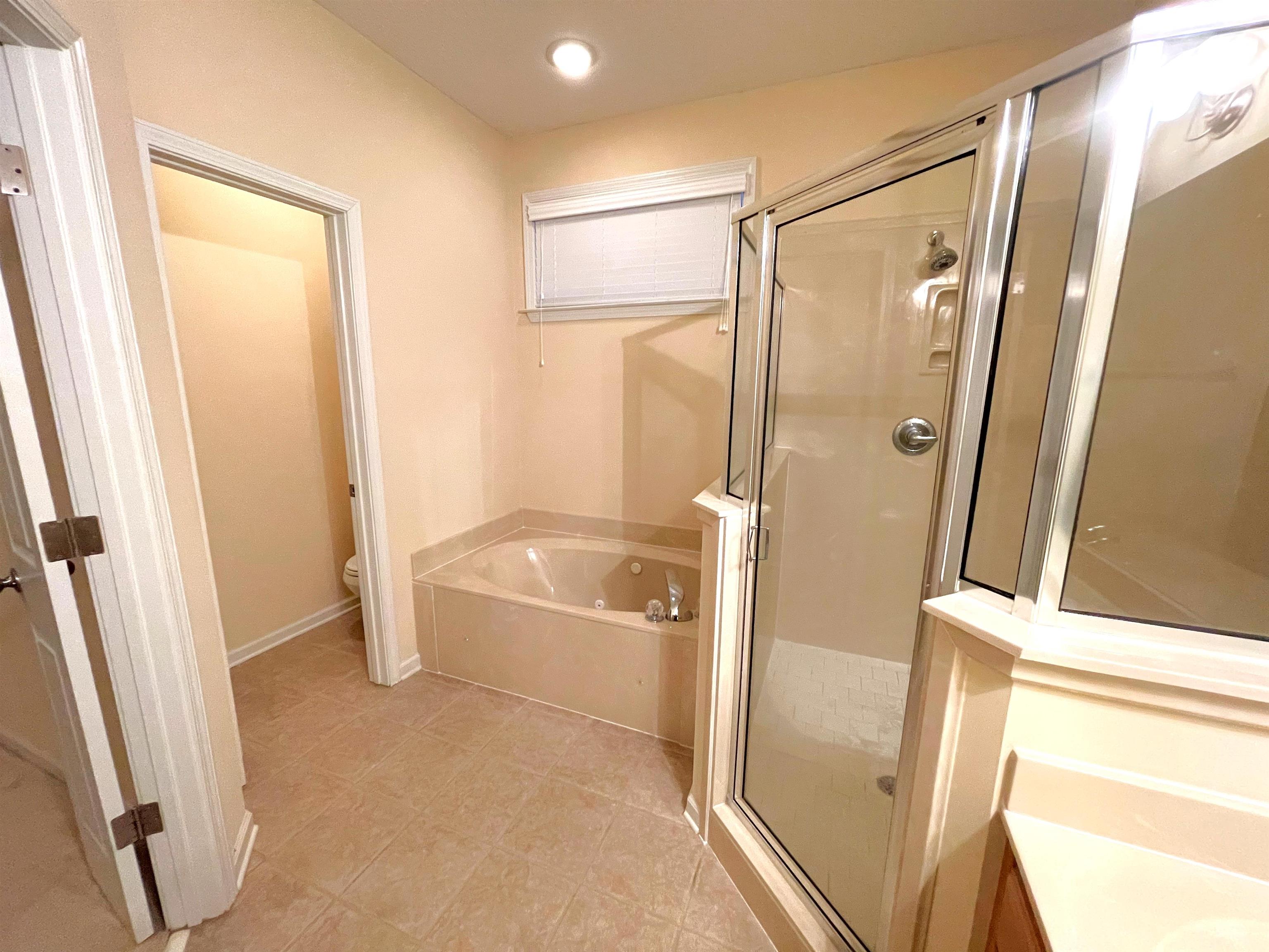 4965 Shaws Ridge Trail Arlington, TN 38002 - Photo 9 of 19 a bathroom with a tub shower vanity and a sink