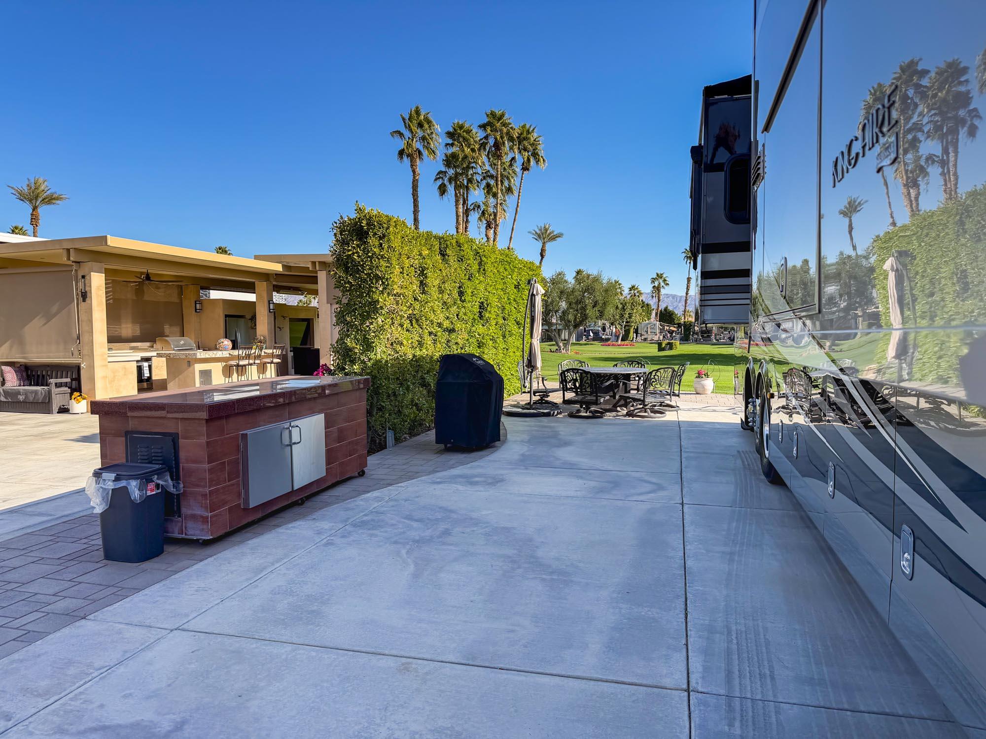 80394 Ave 48, Unit 22 Indio, CA 92201 - Photo 2 of 14 a view of a swimming pool with outdoor seating
