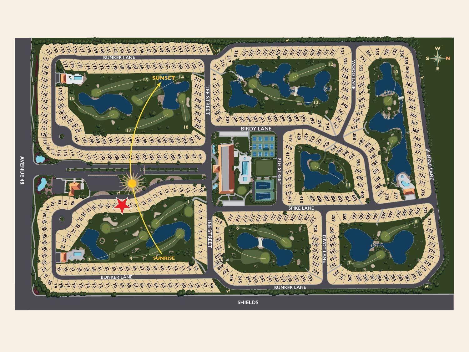 80394 Ave 48, Unit 22 Indio, CA 92201 - Photo 8 of 8 22 ORI lot map