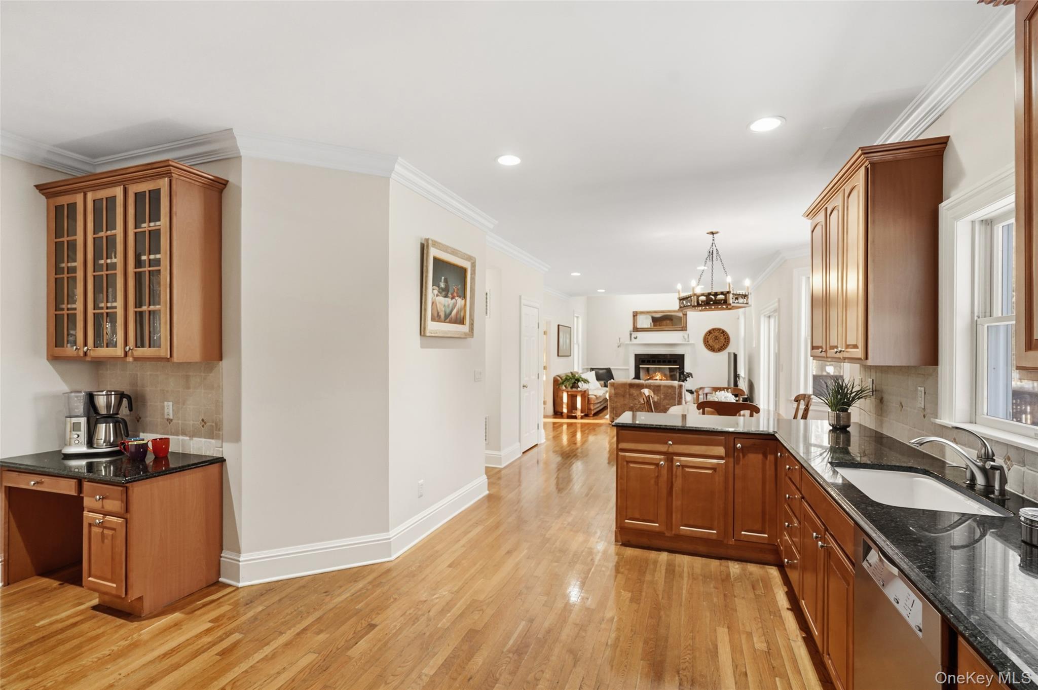 127 Smith Ridge Road South Salem, NY 10590 - Photo 19 of 49 a kitchen with stainless steel appliances granite countertop sink stove top oven and cabinets