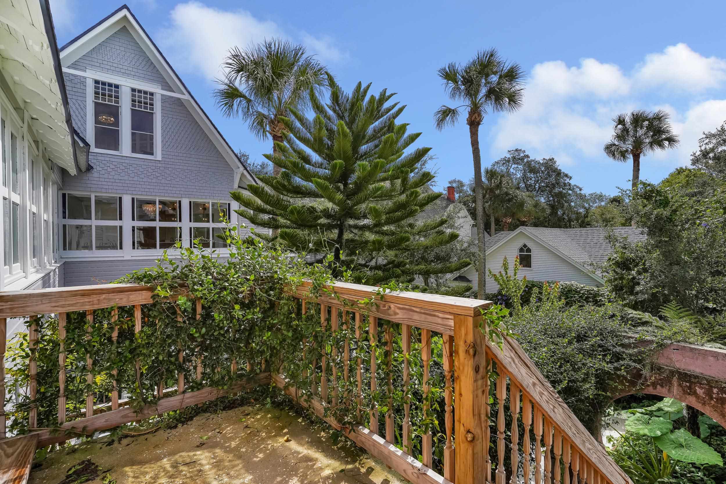 268 St George Street St. Augustine, FL 32084 - Photo 25 of 71 View of deck