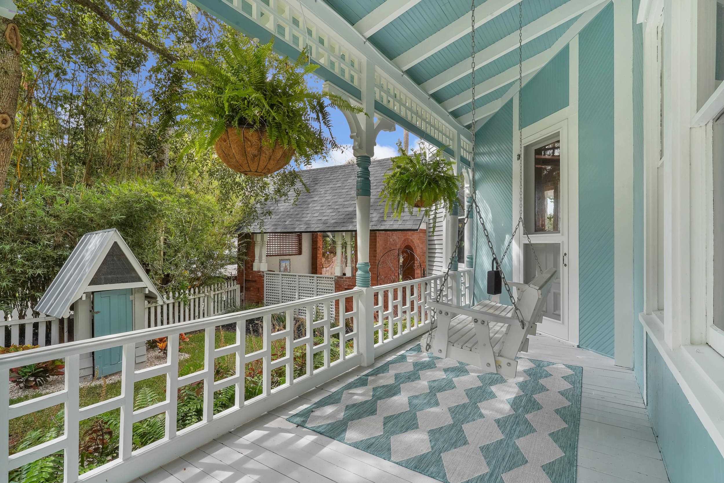 268 St George Street St. Augustine, FL 32084 - Photo 64 of 71 View of wooden balcony featuring a deck