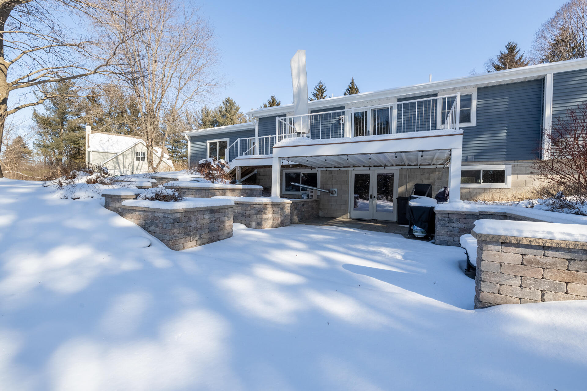 W245N4749 Swan Road Pewaukee, WI 53072 - Photo 29 of 36 Patio - Winter Shot