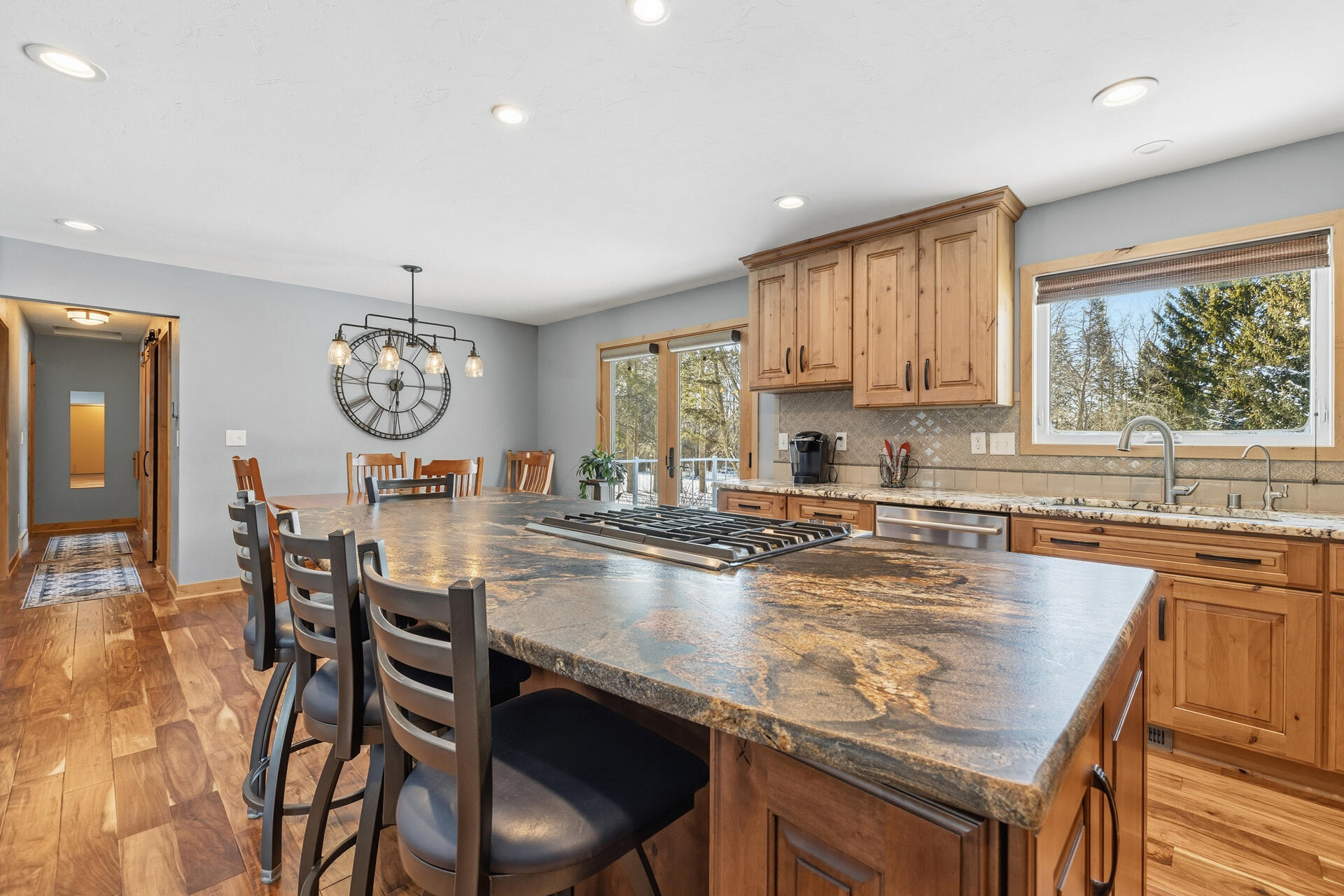 W245N4749 Swan Road Pewaukee, WI 53072 - Photo 7 of 36 Kitchen - Eat at Island