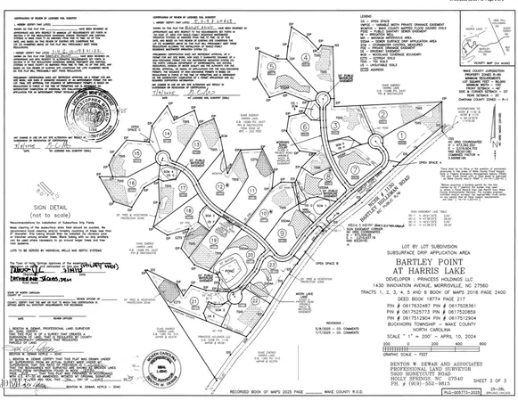 $3,361,000 | 6712 Bartley Point Drive, Holly Springs, NC 27540