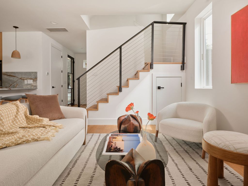 3307 Kay Street, Unit 1 Austin, TX 78702 - Photo 14 of 40 a living room with furniture and a window