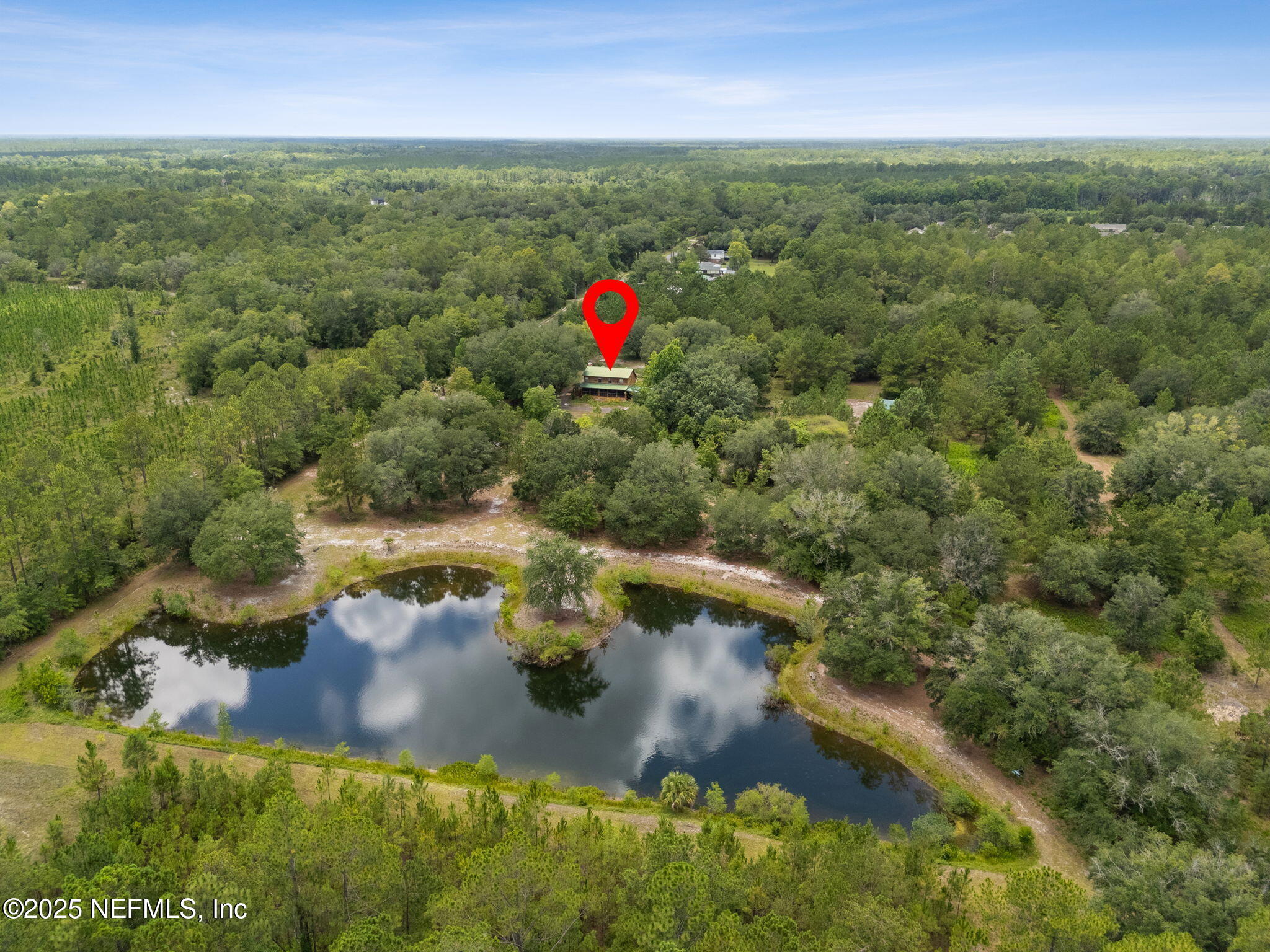 37334 Alice Street Hilliard, FL 32046 - Photo 68 of 80 Pond Aerial 2