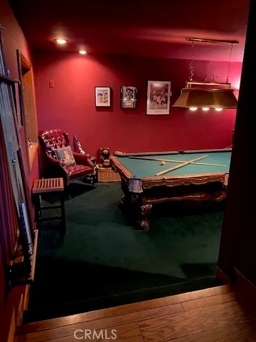 a backyard of a house with seating space