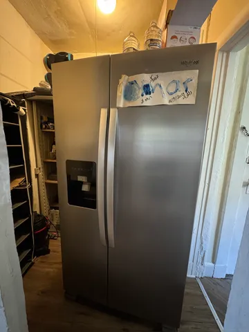 a view of a storage & utility room