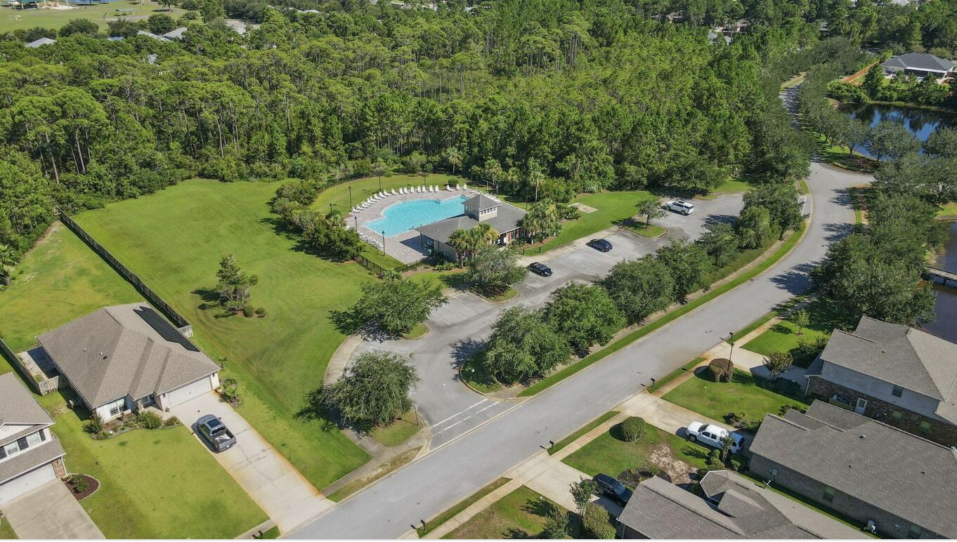 268 Loblolly Bay Drive Santa Rosa Beach, FL 32459 - Photo 68 of 73 an aerial view of a house with a yard