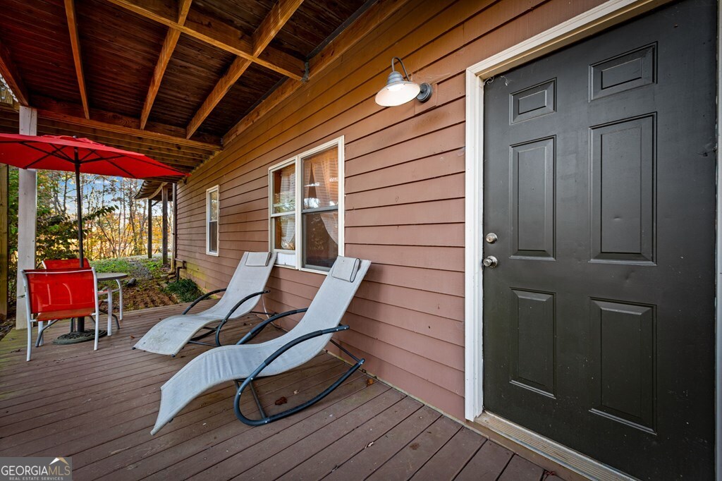 90 Hay Lane Morganton, GA 30560 - Photo 52 of 77 a view of porch with seating area