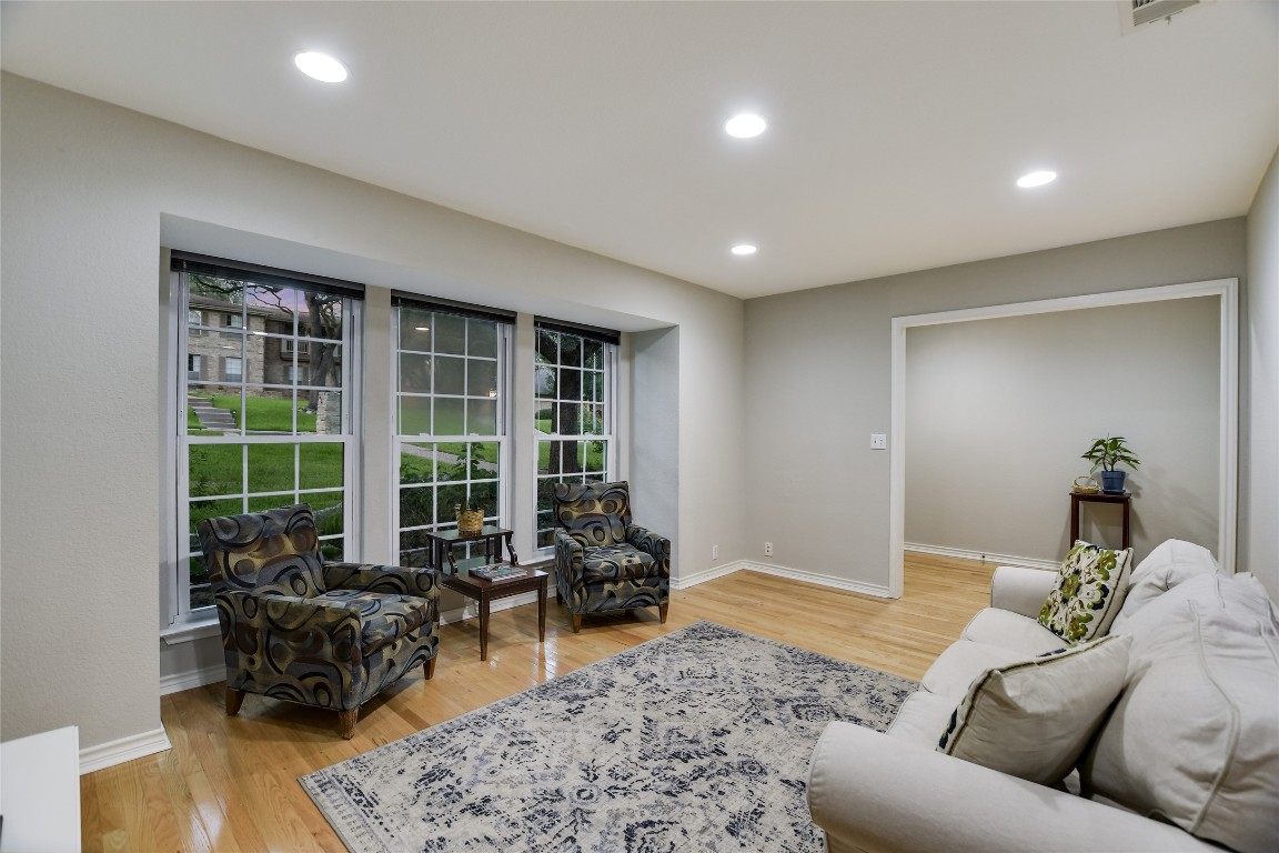 7615 Rockpoint Drive Austin, TX 78731 - Photo 13 of 30 a living room with furniture and a window