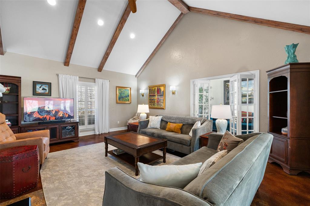 8903 Ravenswood Road Granbury, TX 76049 - Photo 7 of 36 Vaulted & Beamed Ceilings Adds So Much Style