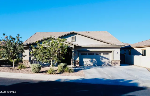 a view of a house with a patio