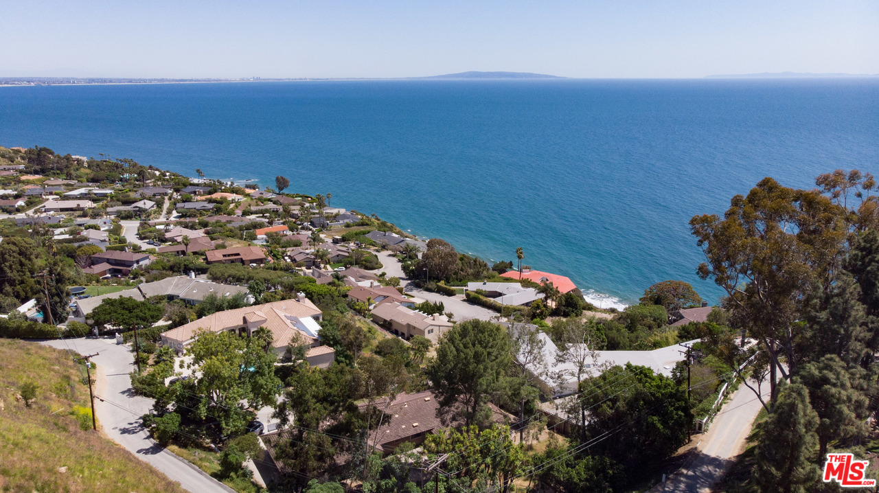 20490 Seaboard Road Malibu, CA 90265 - Photo 26 of 43 an aerial view of a houses with a yard