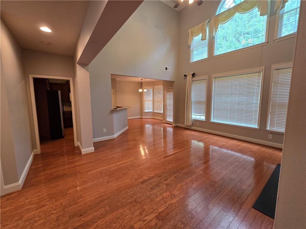 624 Maple Grove Way Marietta, GA 30066 - Photo 7 of 27 a view of an entryway with wooden floor and windows