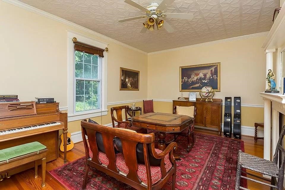 163 Pleasant View Road Staunton, VA 24401 - Photo 6 of 50 a view of a dining room with furniture a rug and wooden floor