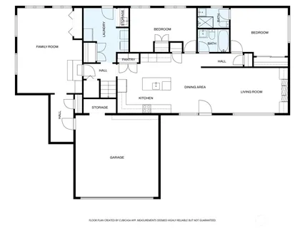 a picture of a floor plan