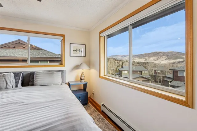 a large white room with a large window